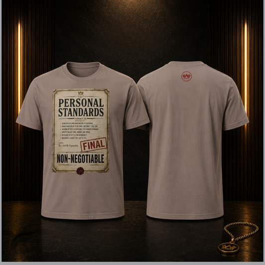 Personal Standards™ | Non-Negotiable Commitment Tee
