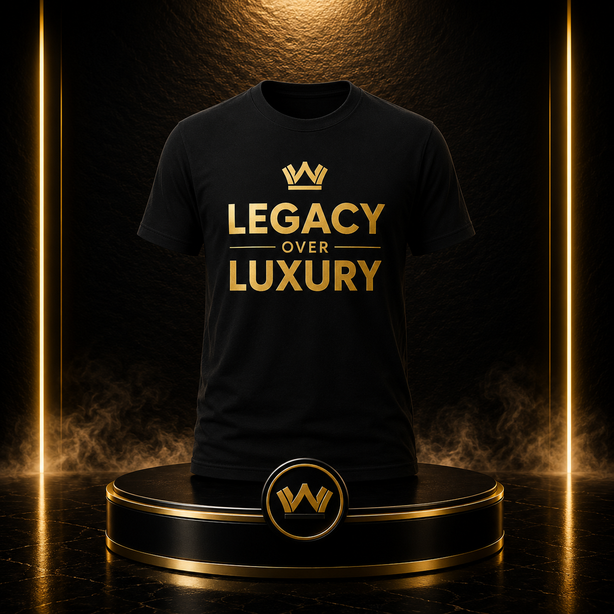 Legacy Over Luxury™ Signature Tee | IIWII Premium Collection