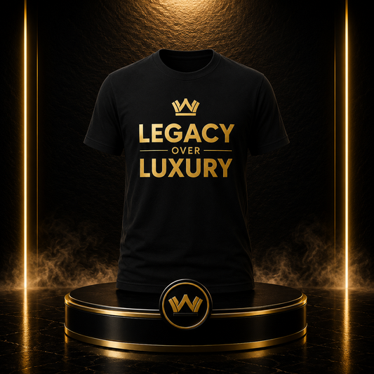Legacy Over Luxury™ Signature Tee | IIWII Premium Collection