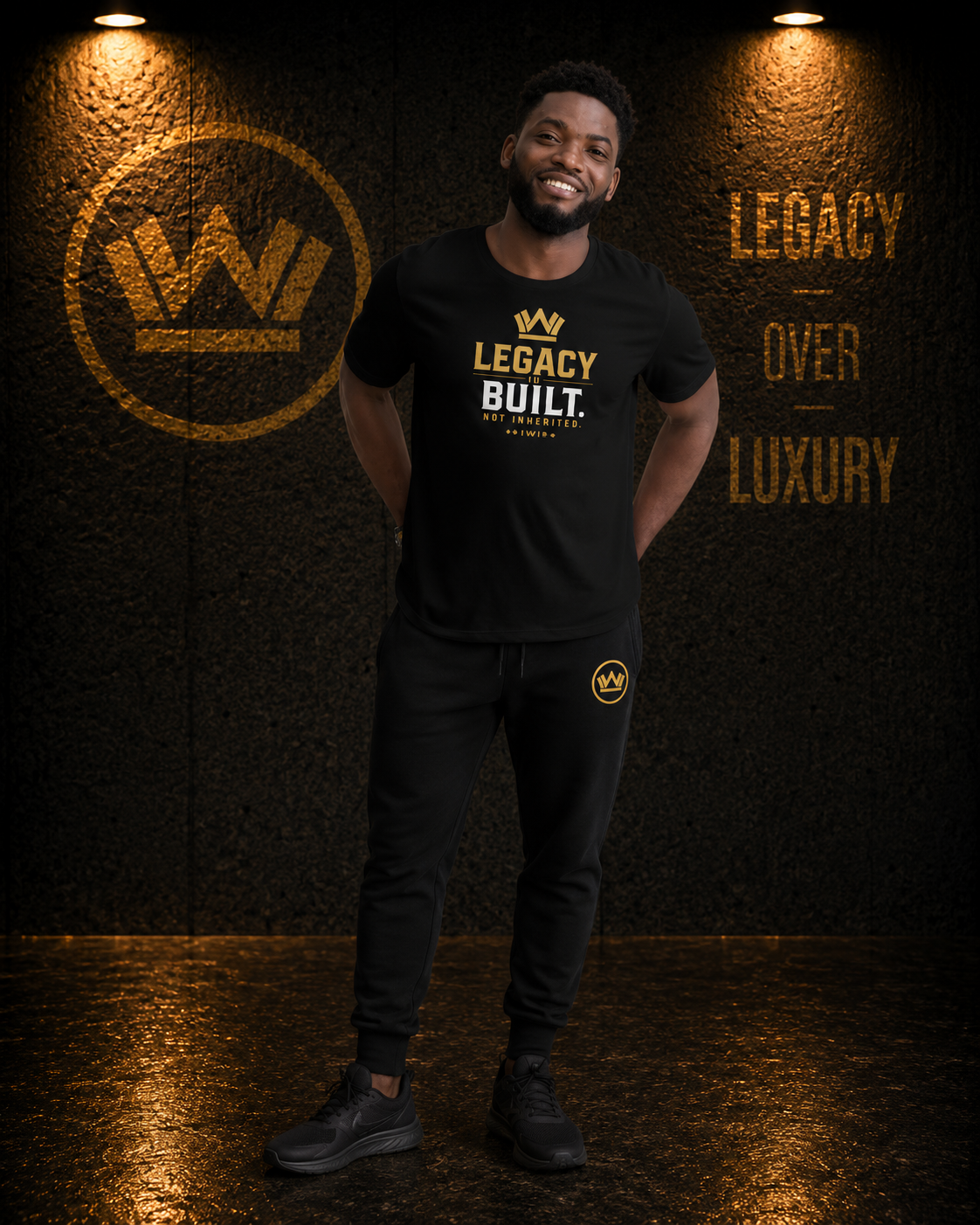 Legacy Is Built. Not Inherited. Tee
