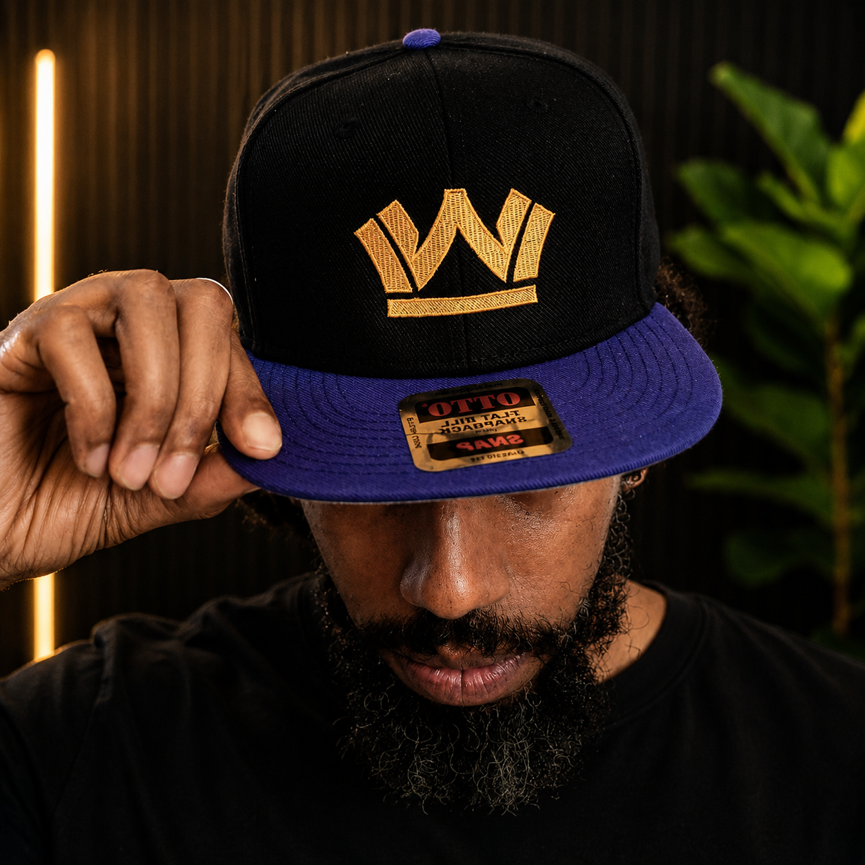 Legacy Mentality™ Purple & Gold Snapback