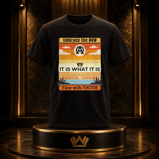 Embrace the NOW – Flow with Truth | IIWII Graphic Tee