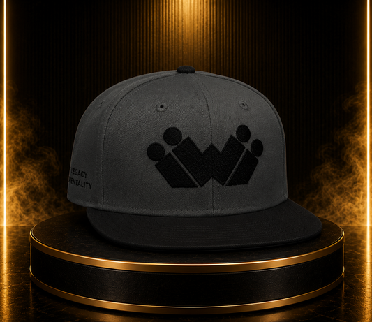 The Heritage Crown Snapback | Original iiWii Mark (black logo)