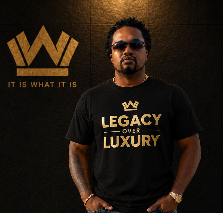 Legacy Over Luxury™ Signature Tee | IIWII Premium Collection
