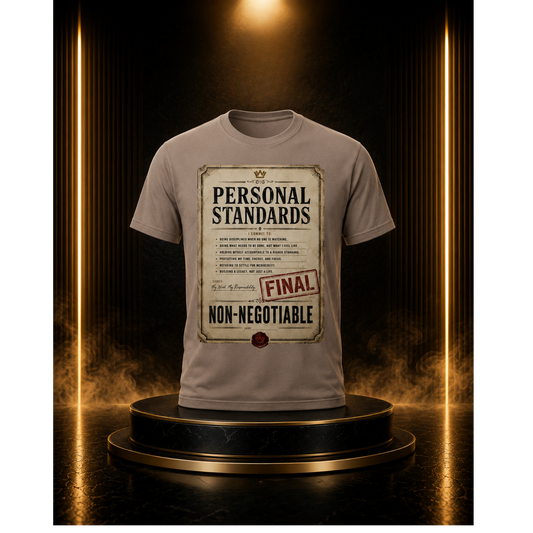 Personal Standards™ | Non-Negotiable Commitment Tee