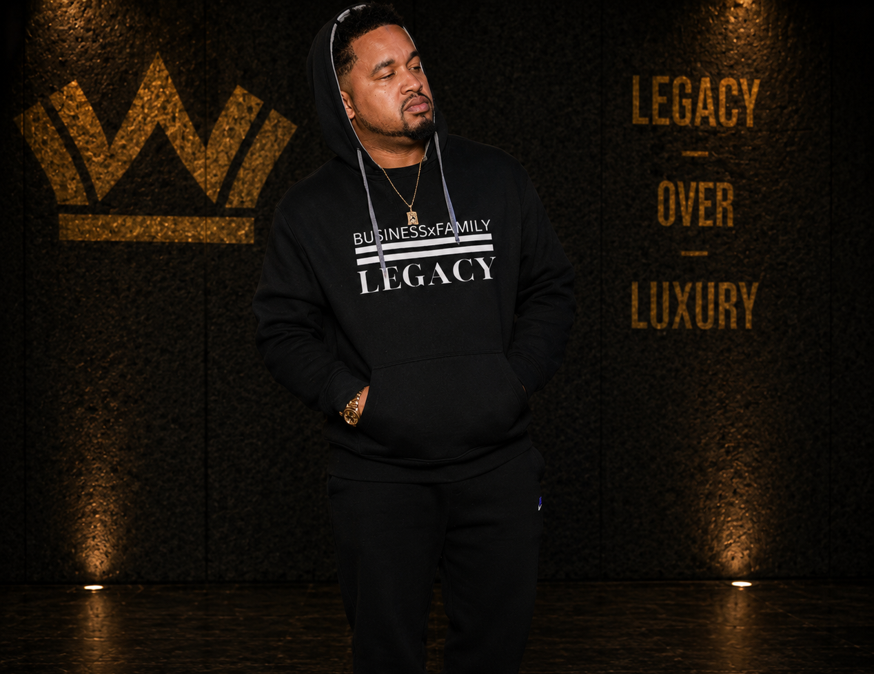 Business × Family = Legacy Hoodie