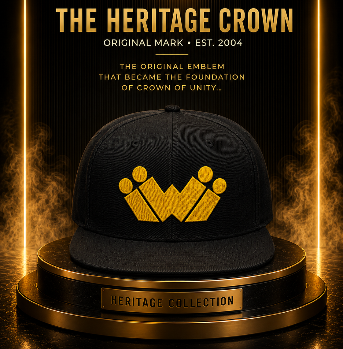 The Legacy Crown Snapback | Original Mark • Est. 2004